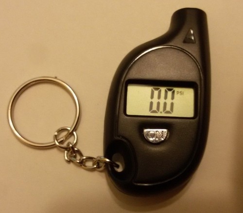 Keychain black digital - black,