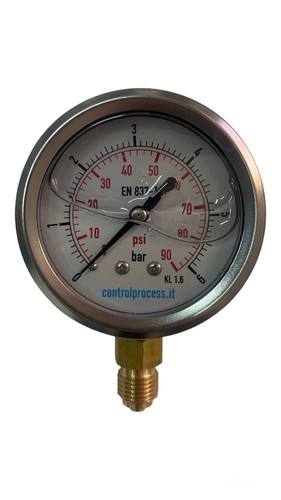 Water pressure glycerin gauge - water,
