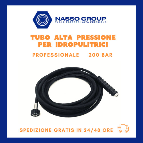 High pressure hose - 1/4", for