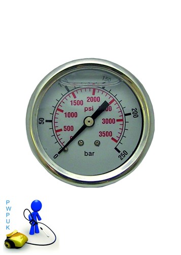 Hydrop washer pressure gauge - washer,