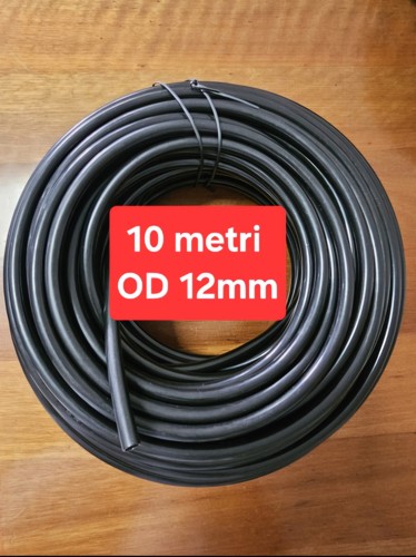Meters hose 12mm black - meters,
